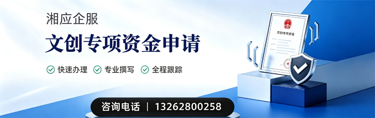 遵义文创专项资金申报服务