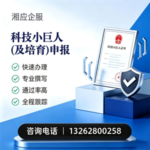 遵义科技小巨人及培育企业申报服务